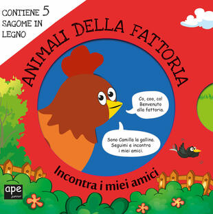 copertina Meet my friends - Animali della fattoria
