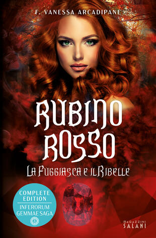 copertina Rubino rosso. La fuggiasca e il ribelle
